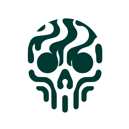 Skull Logo #003932