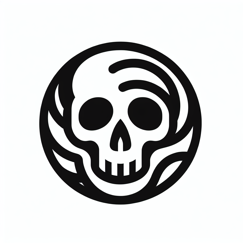 Skull Circle Logo