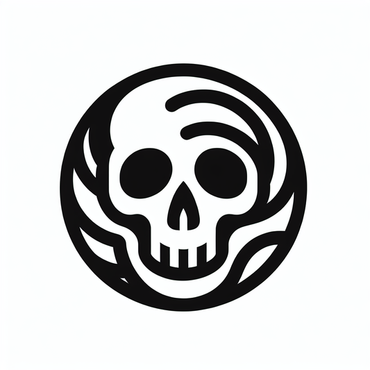 Skull Circle Logo