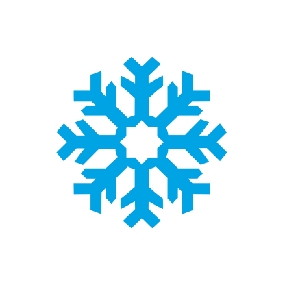 Snowflake Logo Design #00a3e4