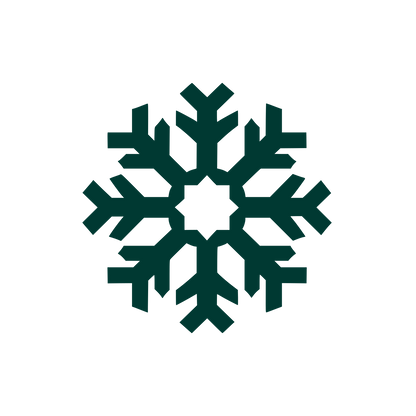 Snowflake Logo Design #003932