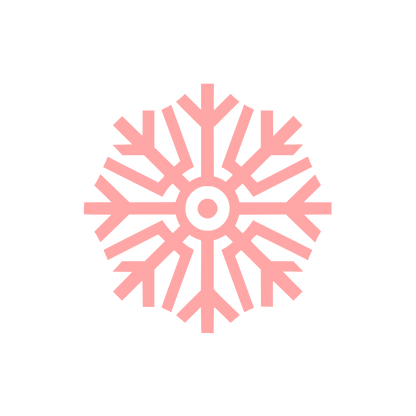 Snowflake Logo #ffa6a6