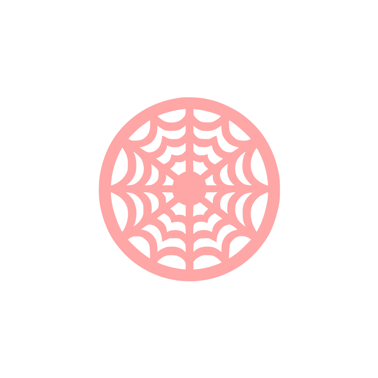 Web Circular Logo #ffa6a6