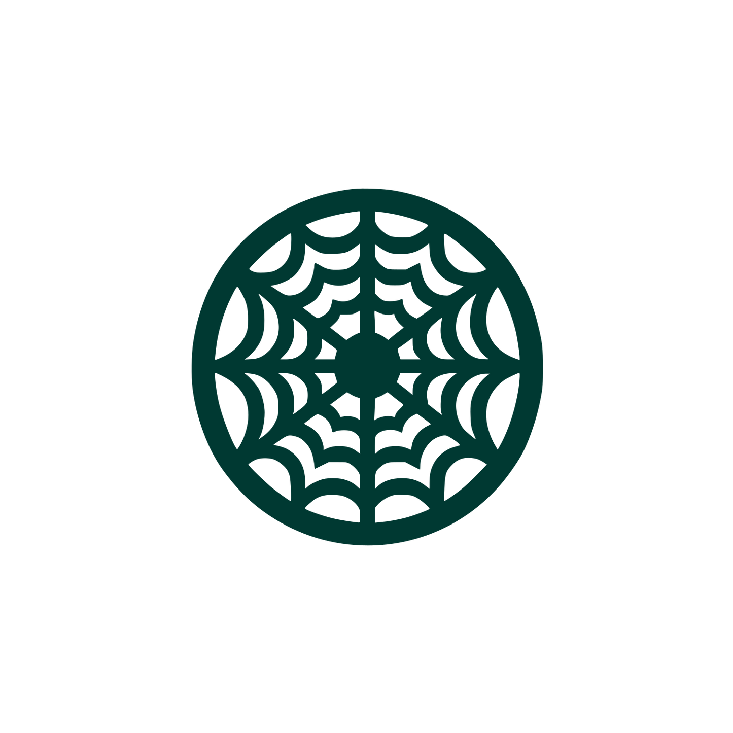 Web Circular Logo #003932