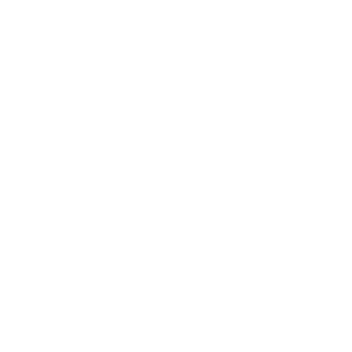 Spider Web Grid Logo #ffffff