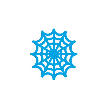 Spider Web Logo #00a3e4