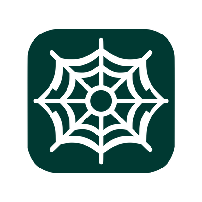 Web Spider Logo #003932