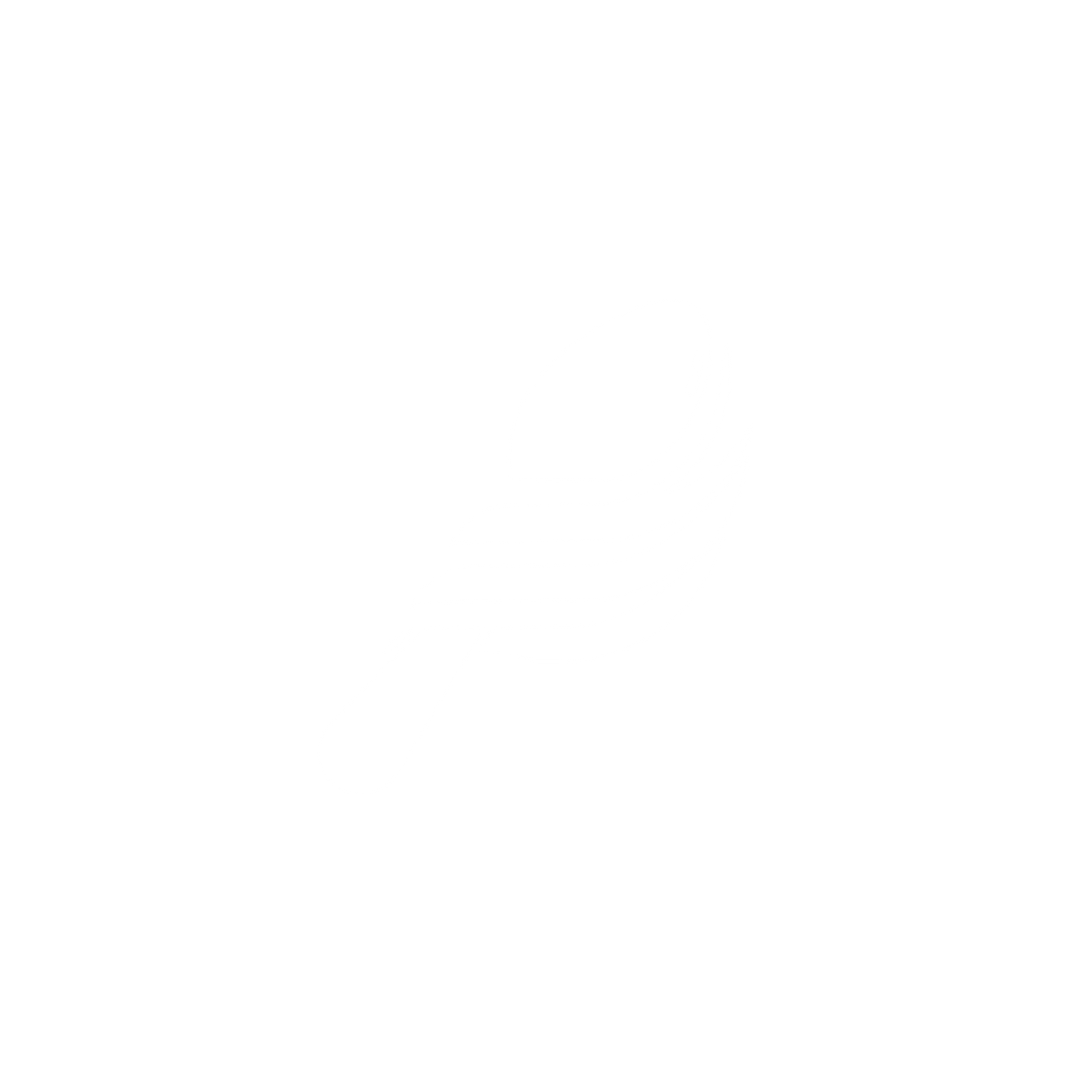 Dynamic Spoon Logo #ffffff