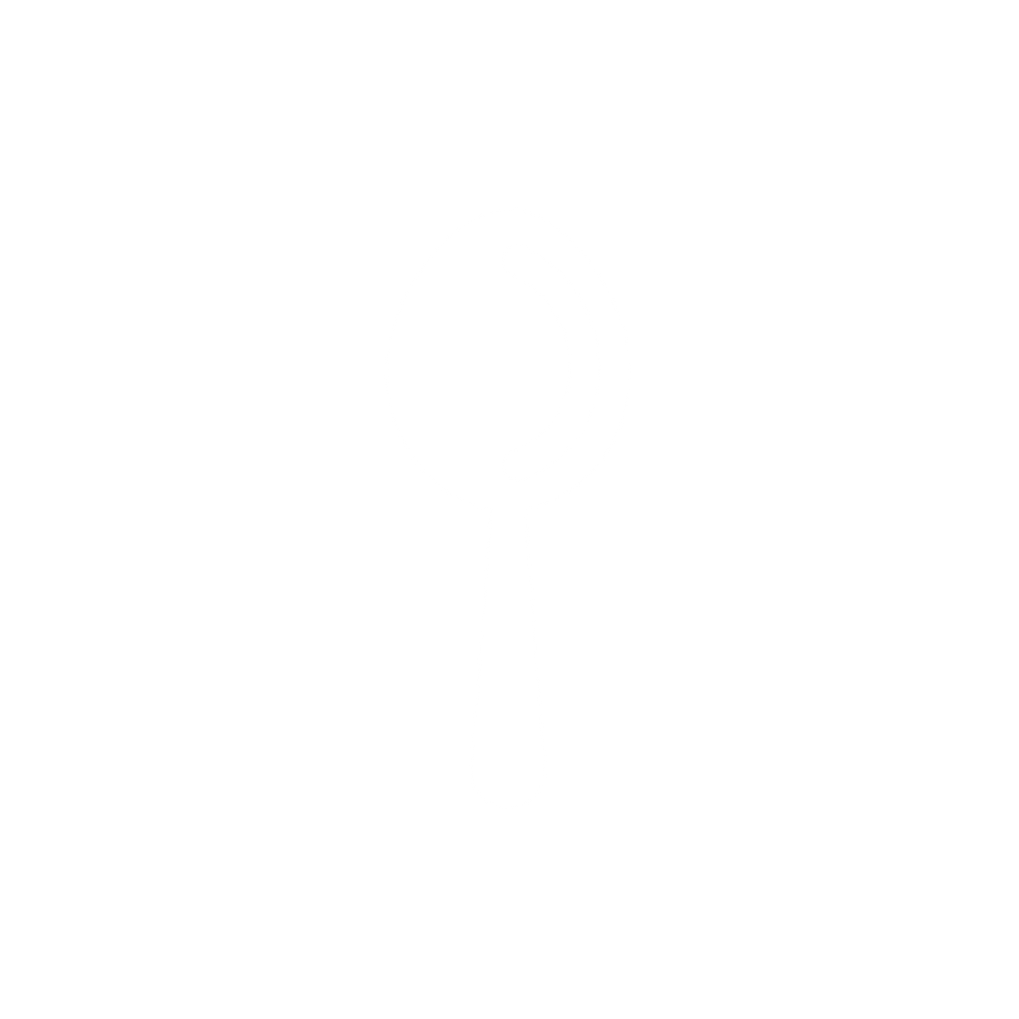 Simplified Spoon Logo #ffffff