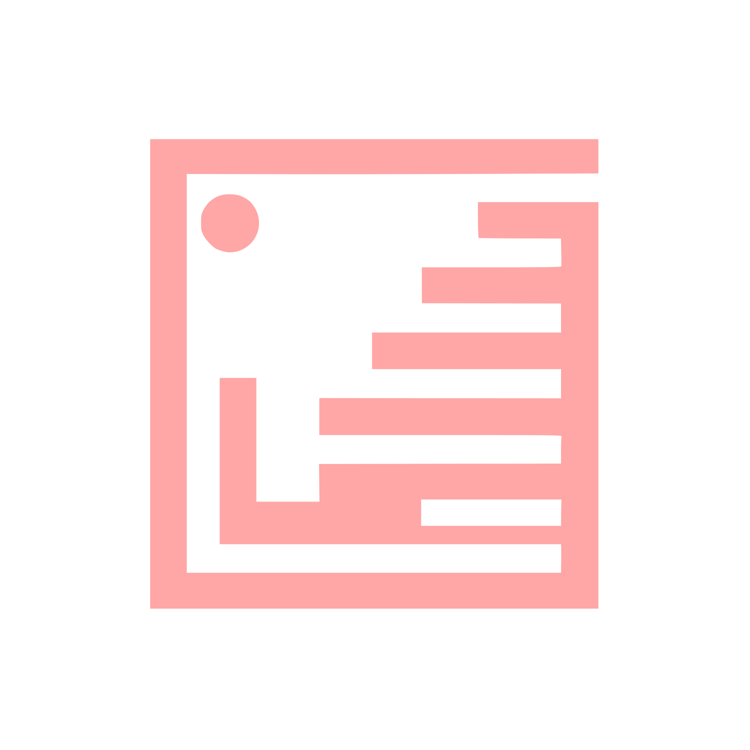 Document with Bar Chart Icon #ffa6a6