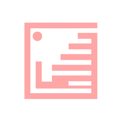 Document with Bar Chart Icon #ffa6a6