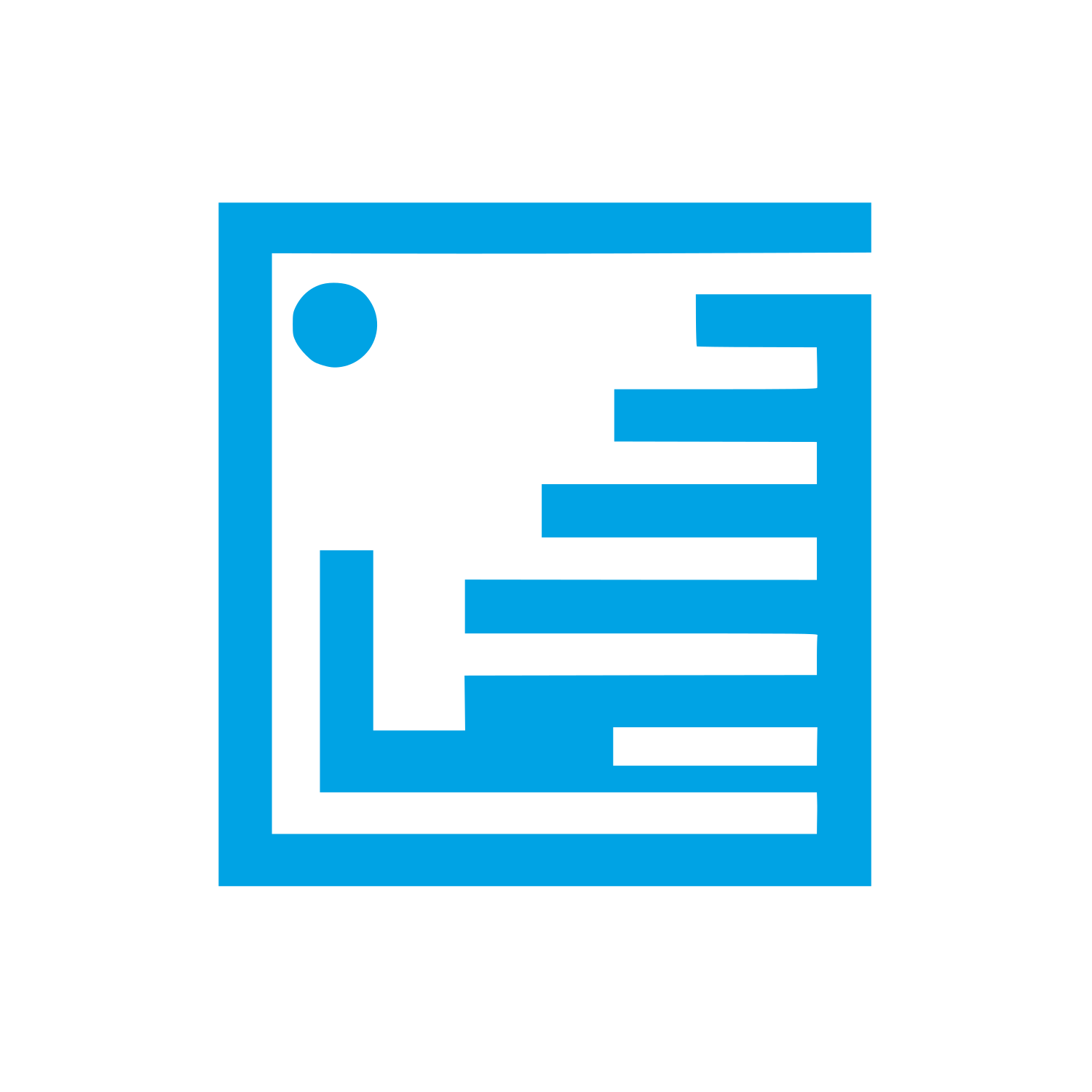 Document with Bar Chart Icon #00a3e4