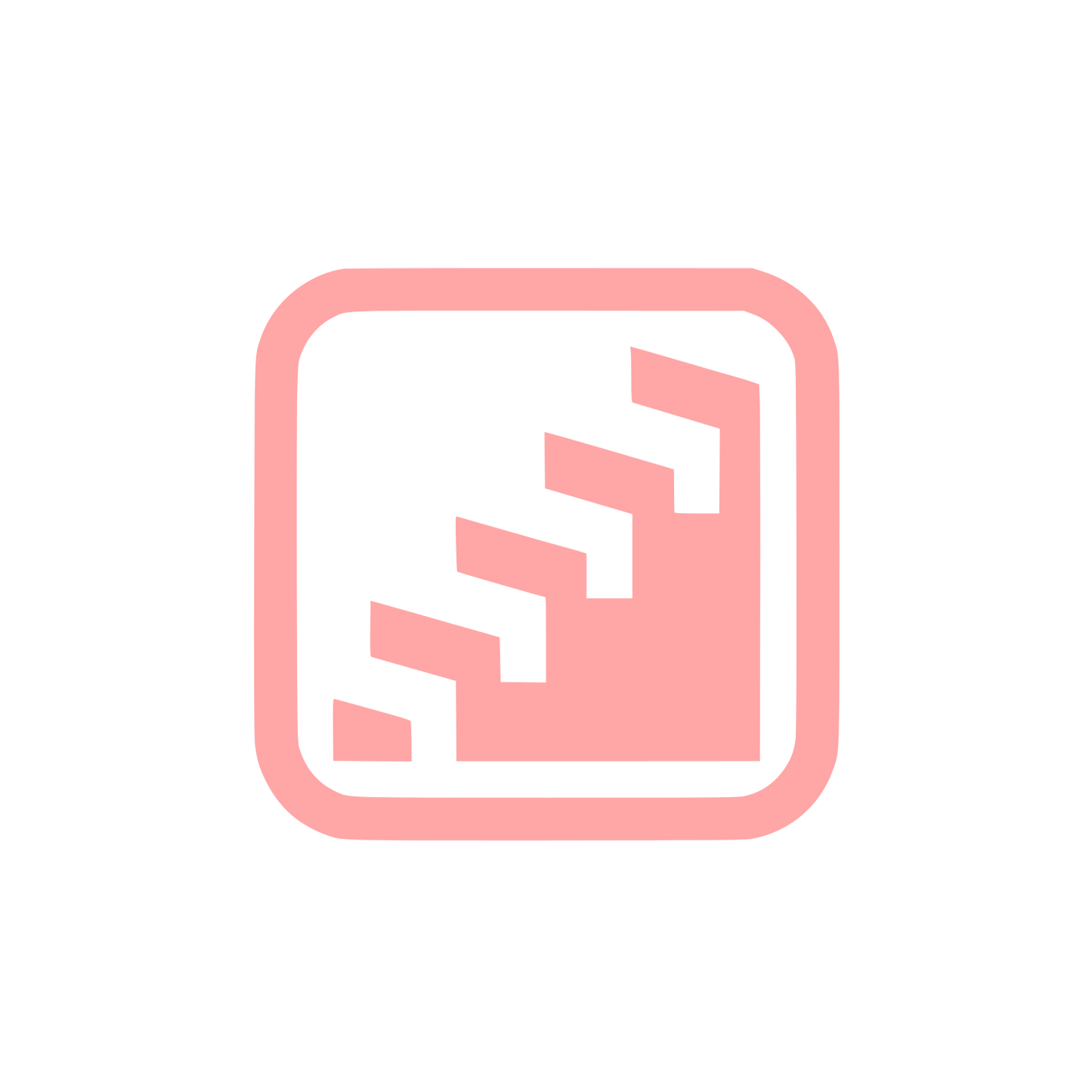 Stairs Logo #ffa6a6