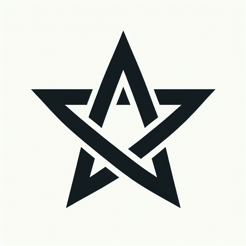 Abstract Star Logo