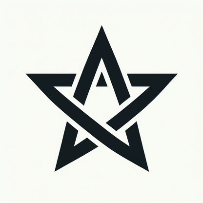 Abstract Star Logo