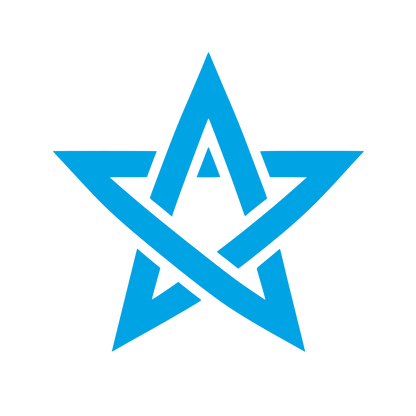 Abstract Star Logo #00a3e4