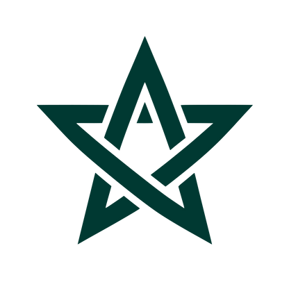 Abstract Star Logo #003932