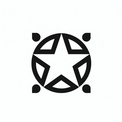 Star Emblem Logo