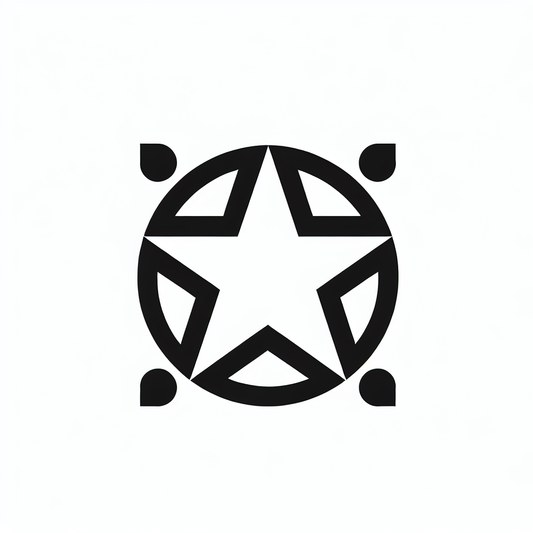 Star Emblem Logo