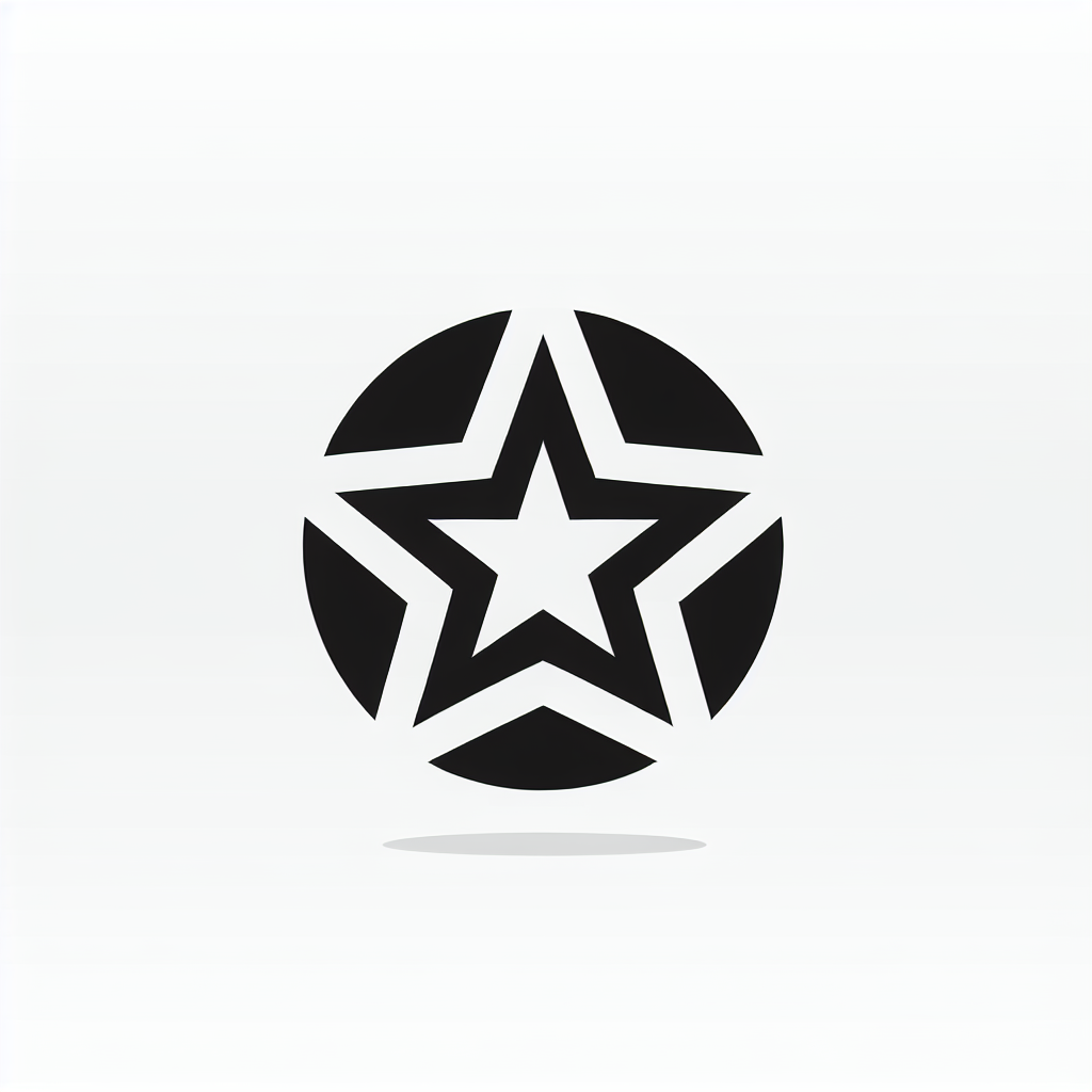 Abstract Star Logo