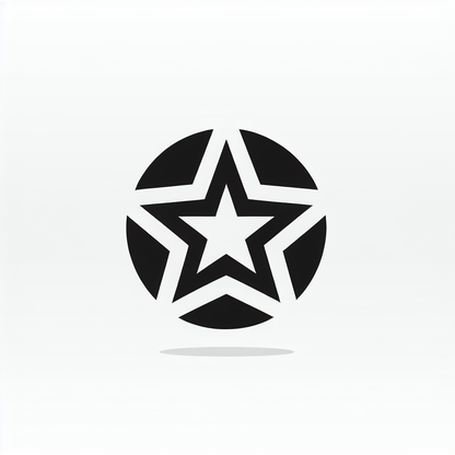 Abstract Star Logo