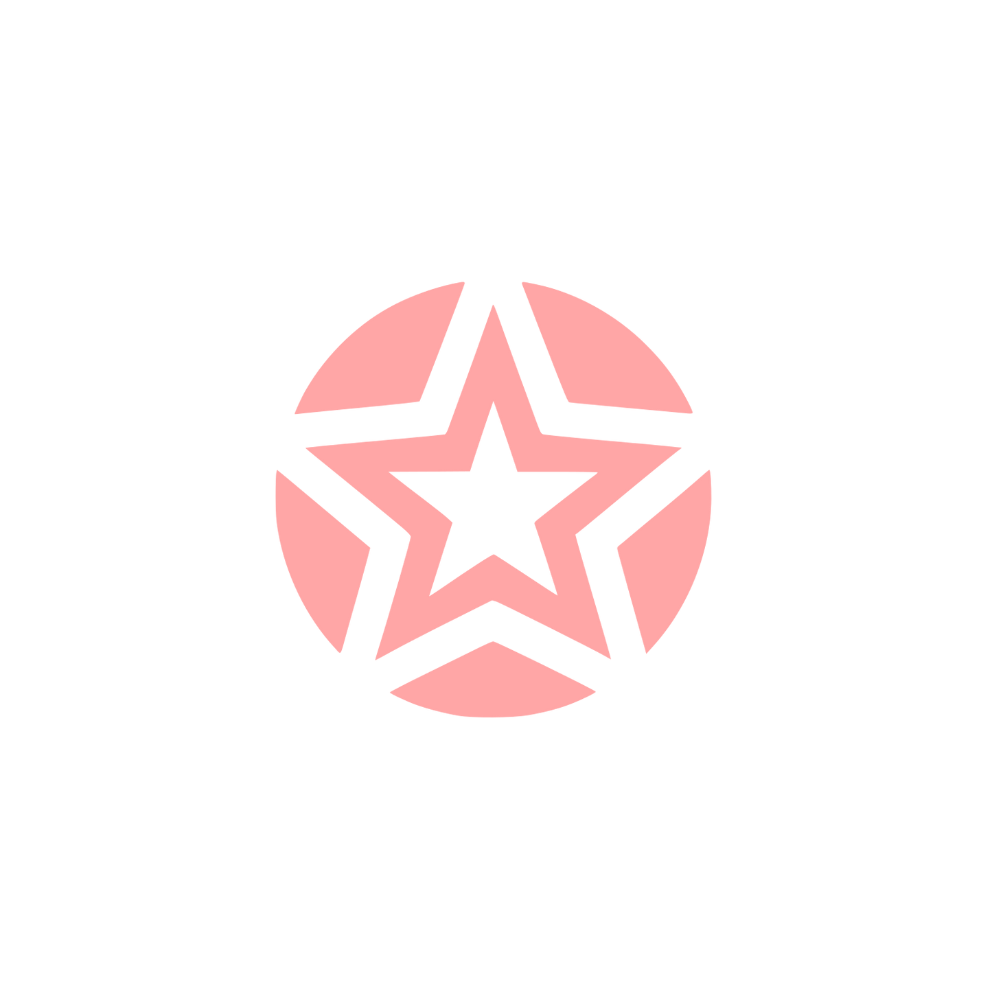 Abstract Star Logo #ffa6a6