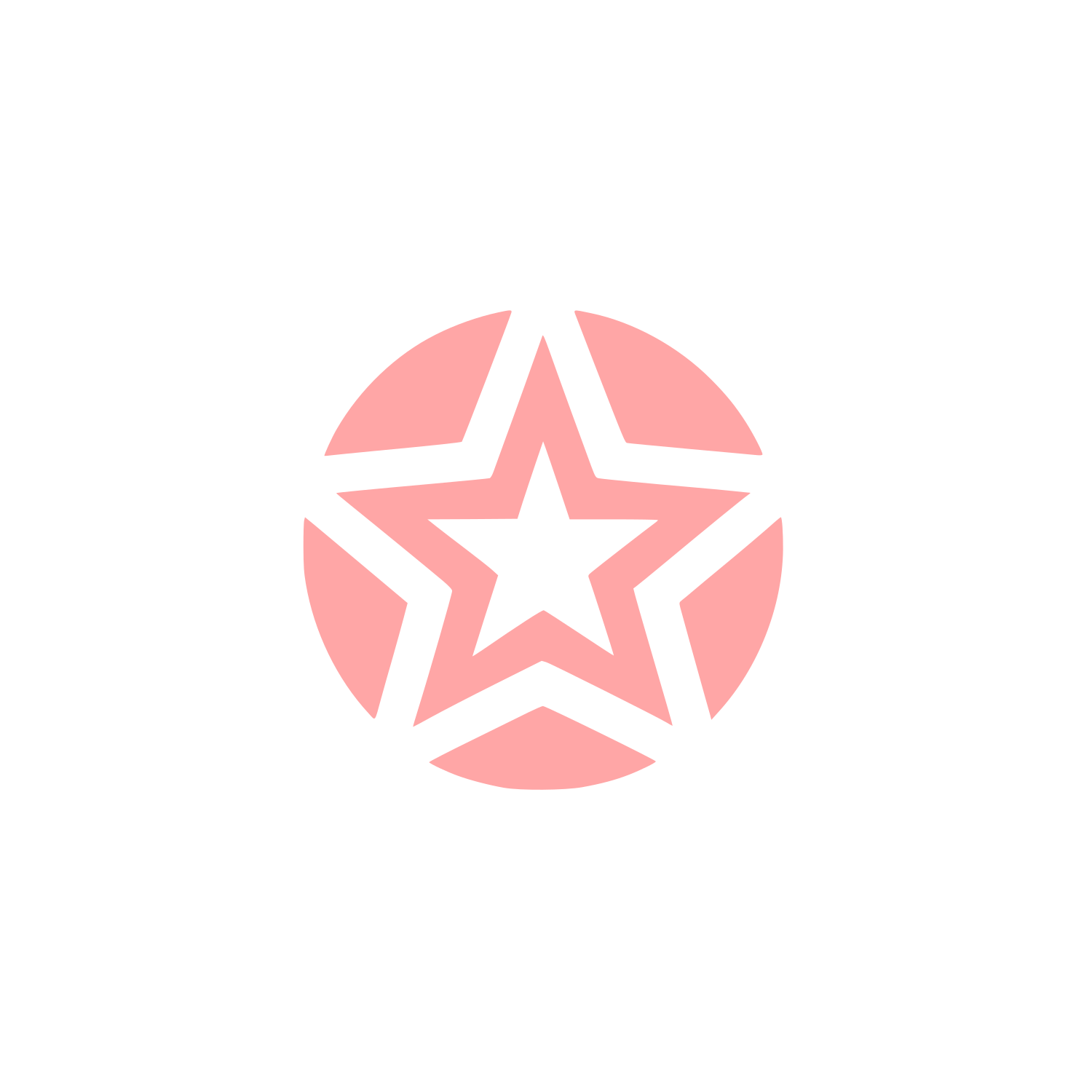 Abstract Star Logo #ffa6a6