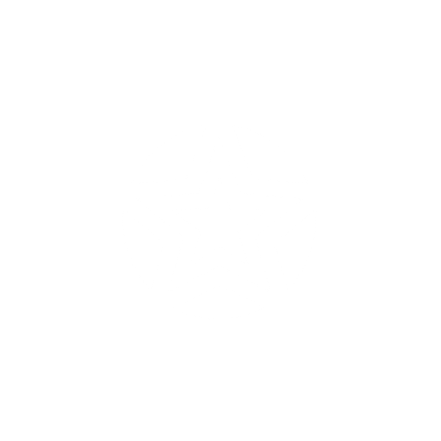 Abstract Star Logo #ffffff