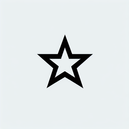 Black Star Logo