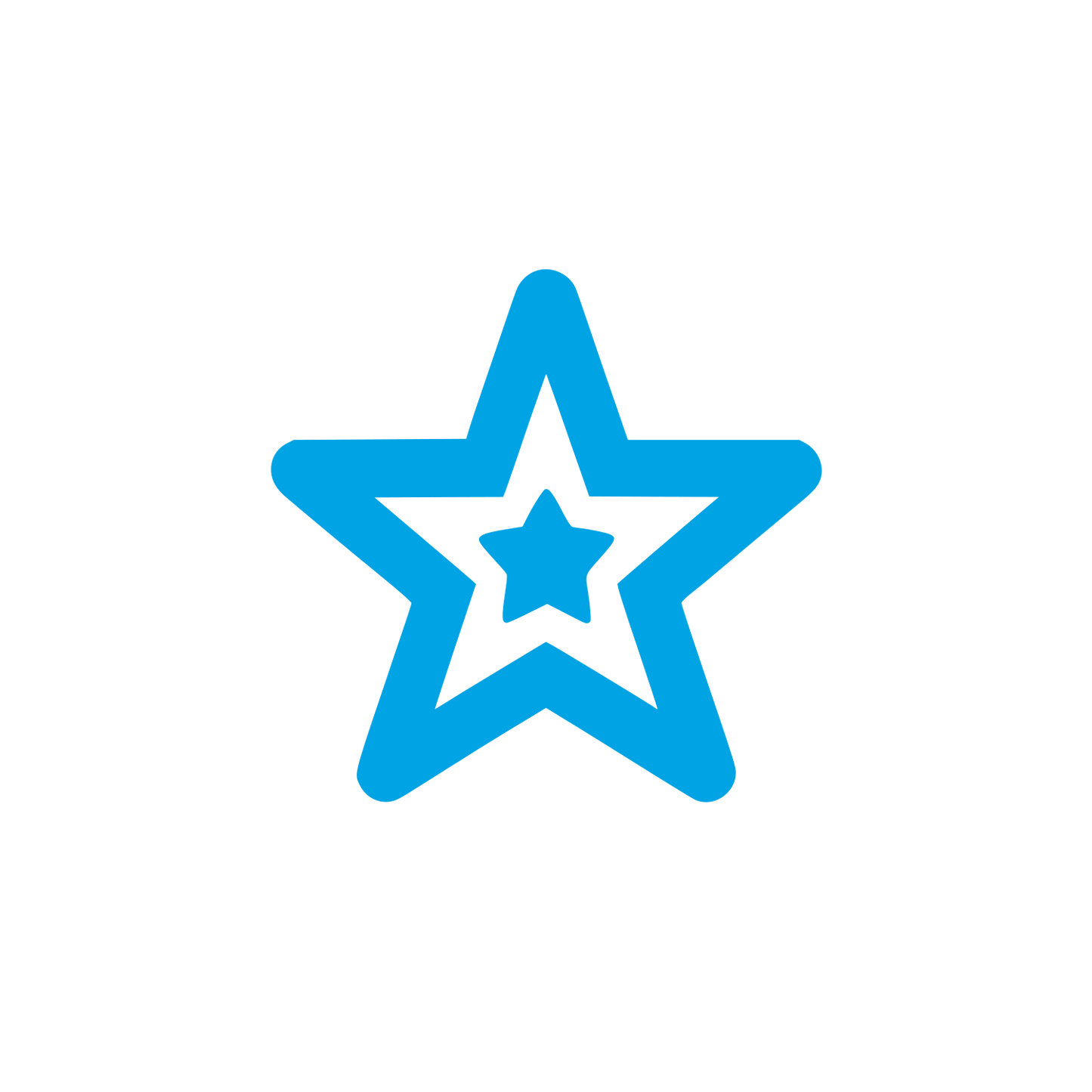 Star Logo #00a3e4