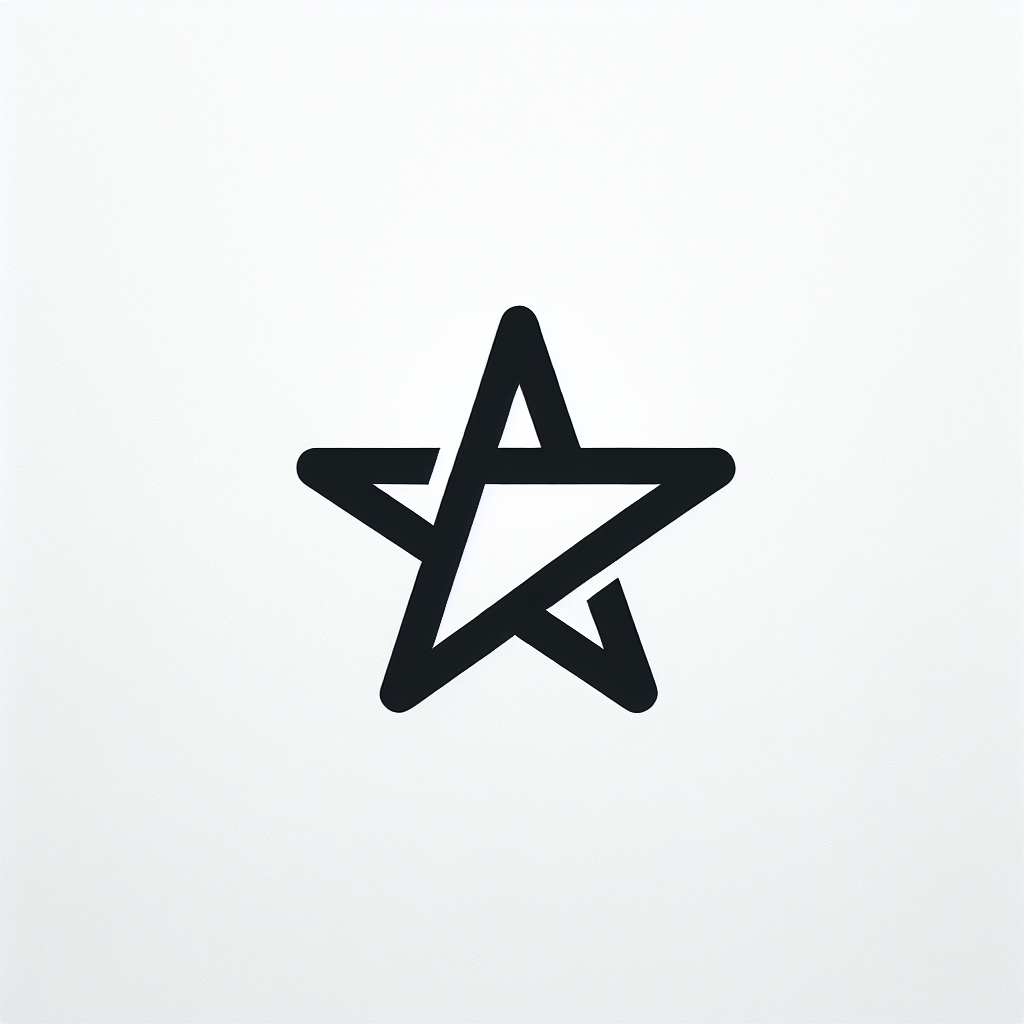 Abstract Star Logo