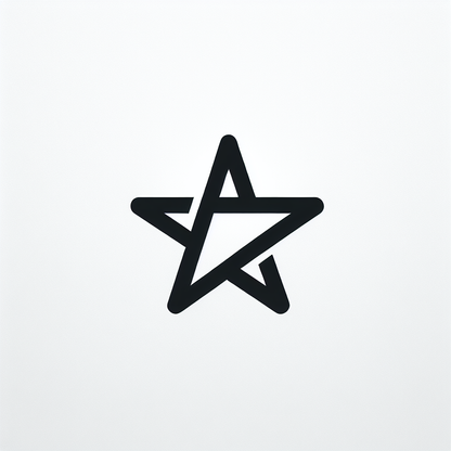 Abstract Star Logo