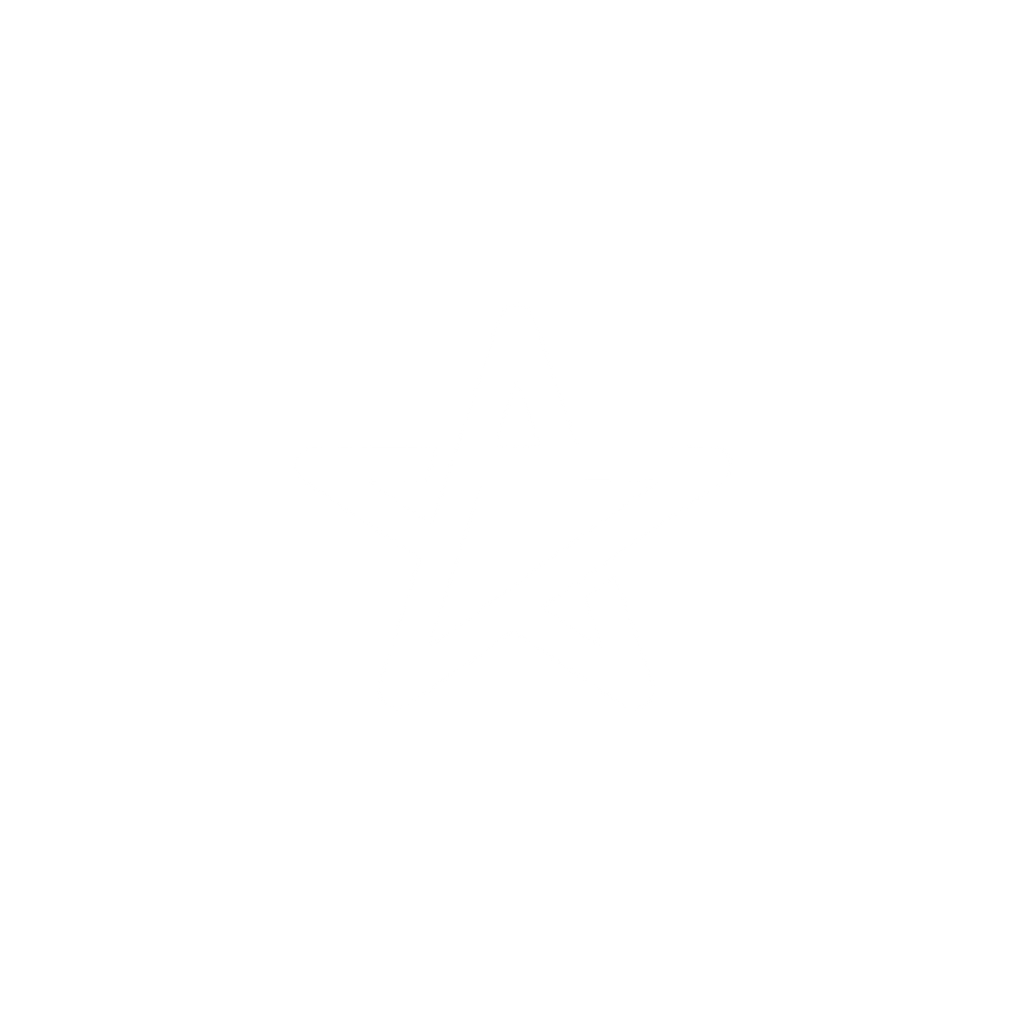 Abstract Star Logo #ffffff