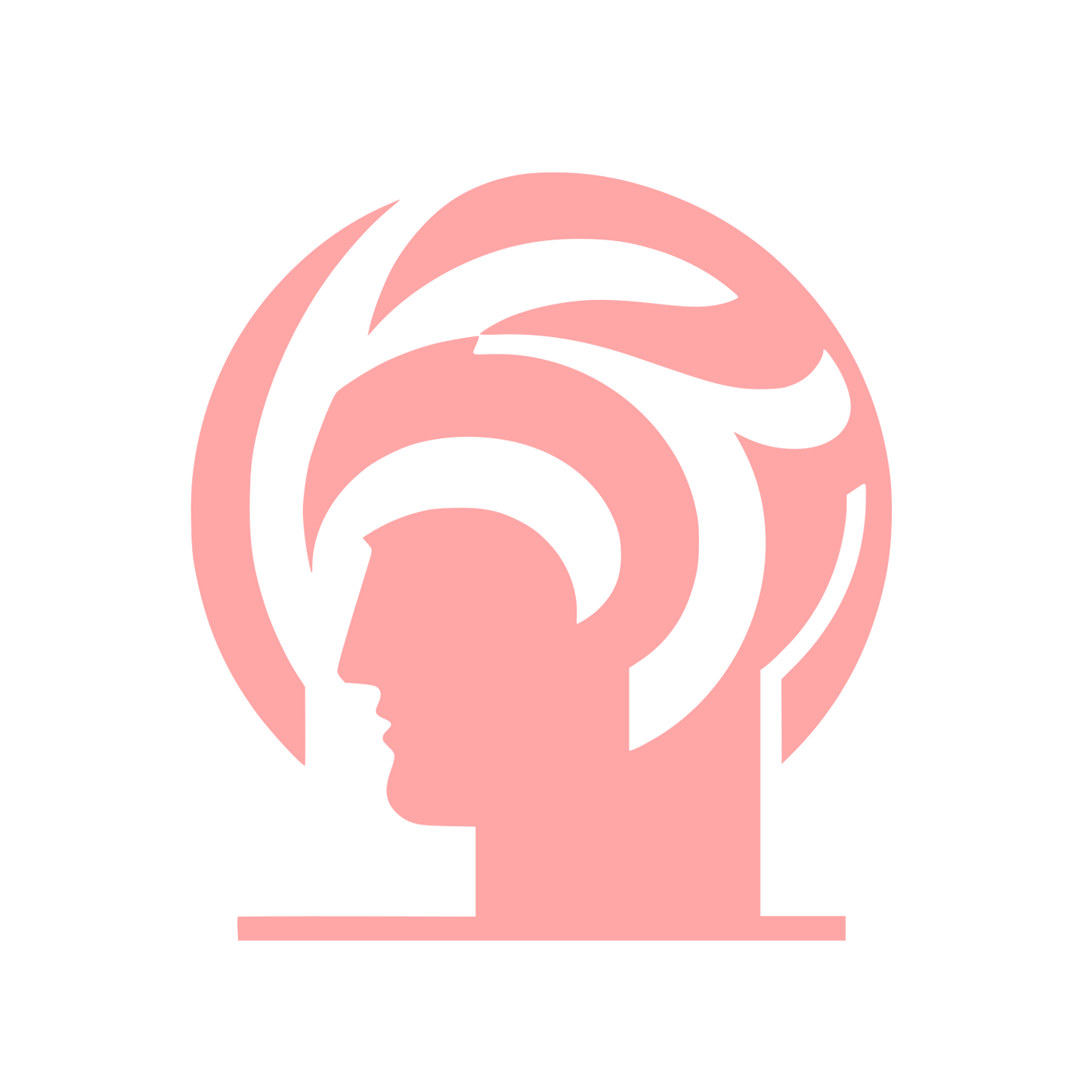 Bust Logo #ffa6a6