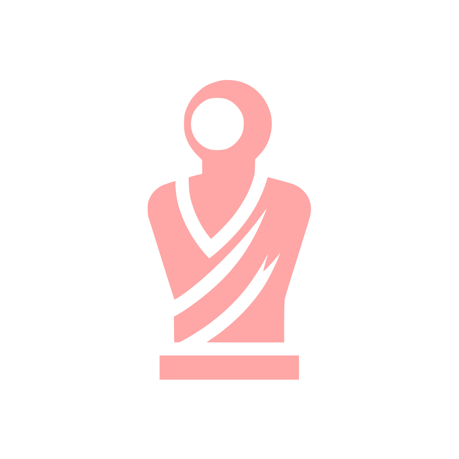 Bust Logo #ffa6a6