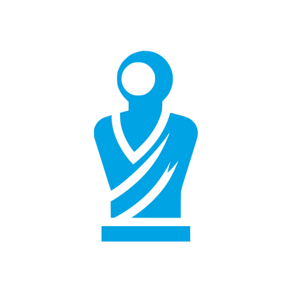Bust Logo #00a3e4