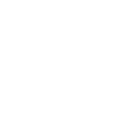 Thinker Statue Logo #ffffff