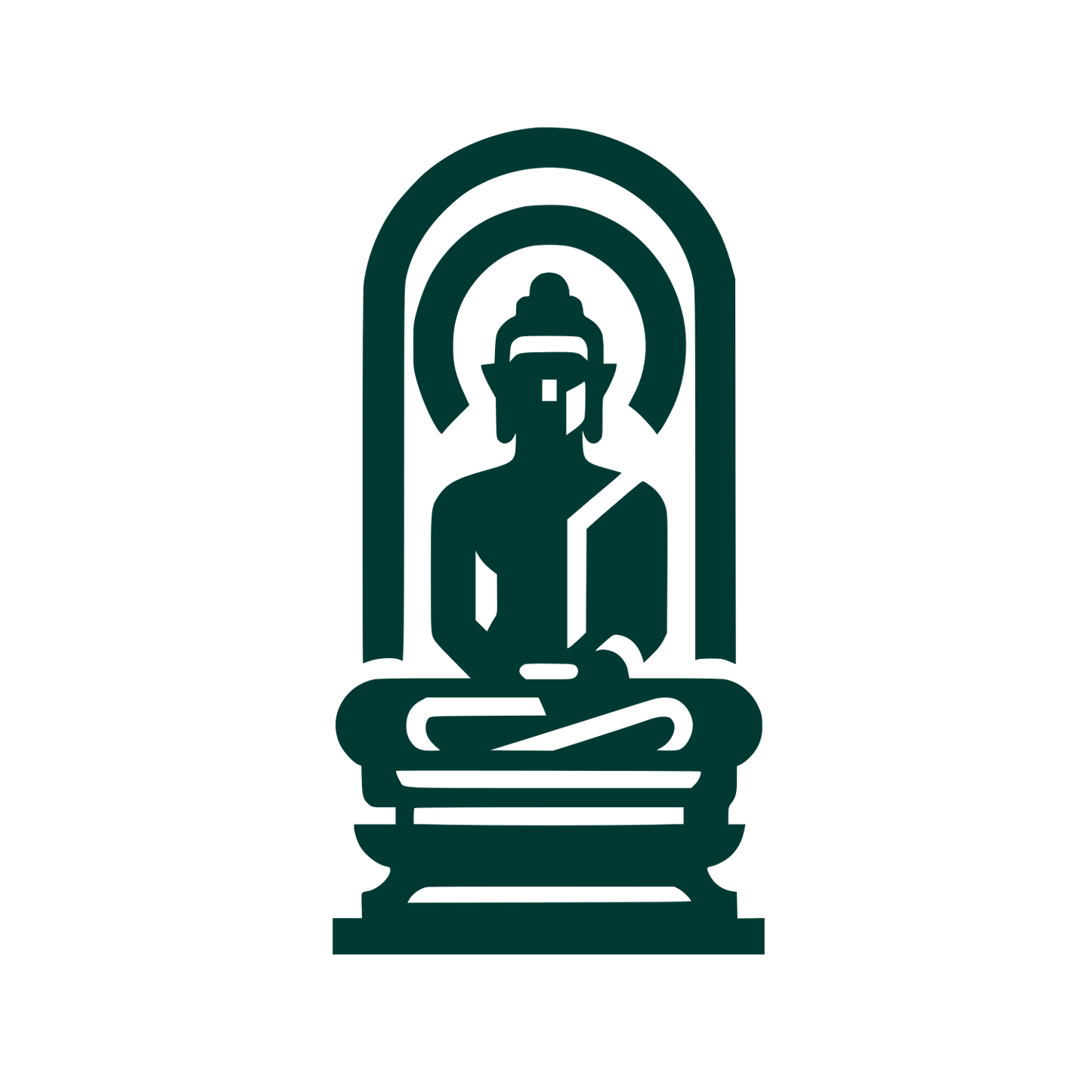 Buddhist Temple Logo #003932