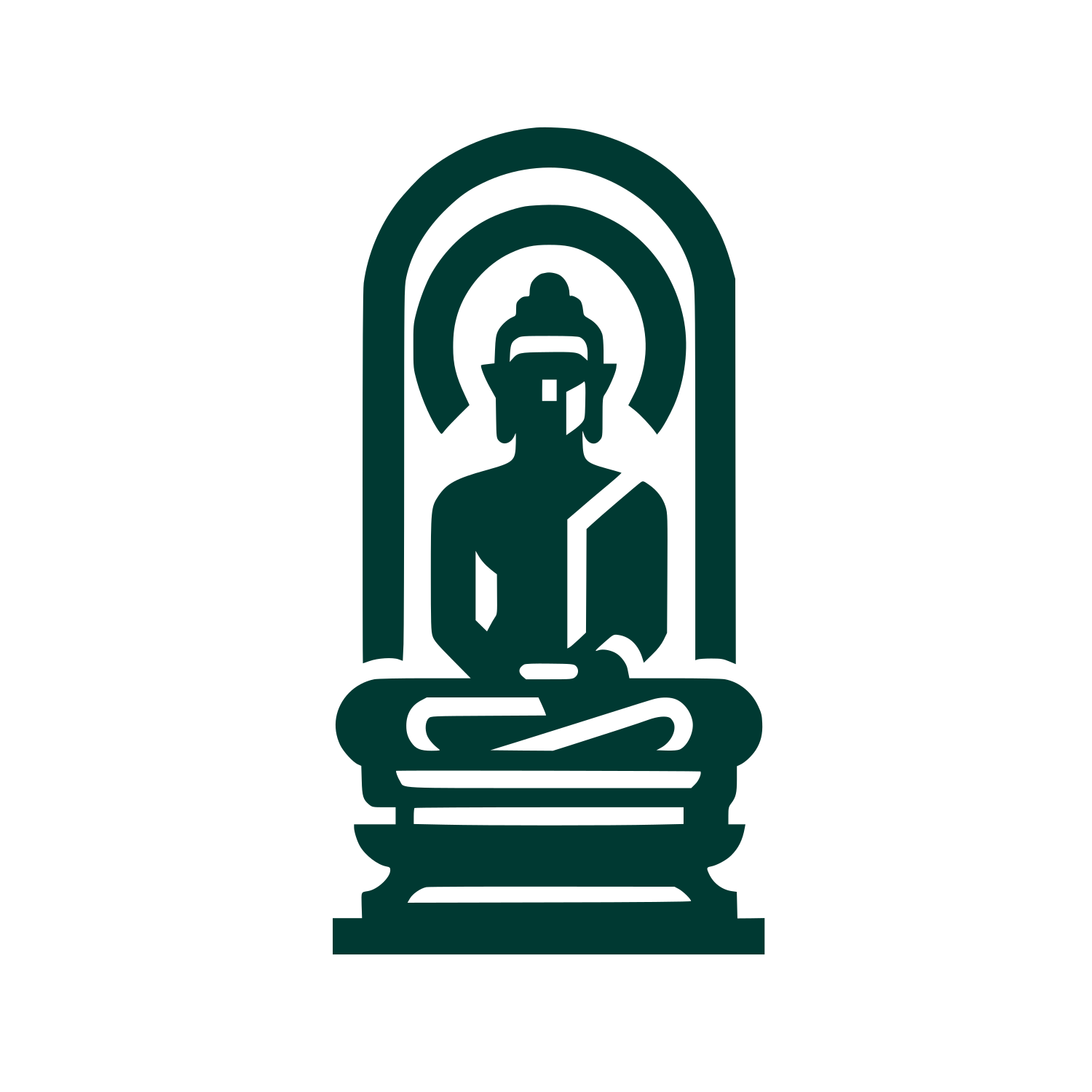 Buddhist Temple Logo #003932