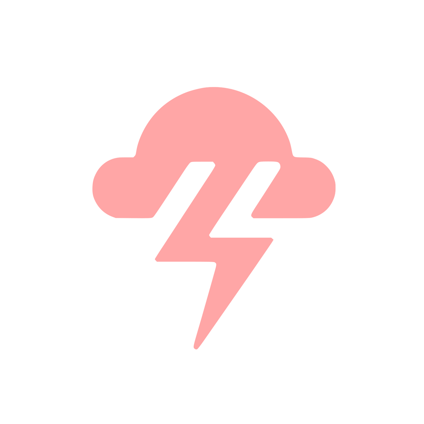 Weather Flash Logo #ffa6a6