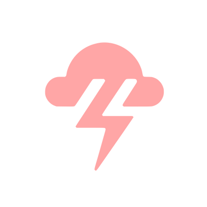 Weather Flash Logo #ffa6a6