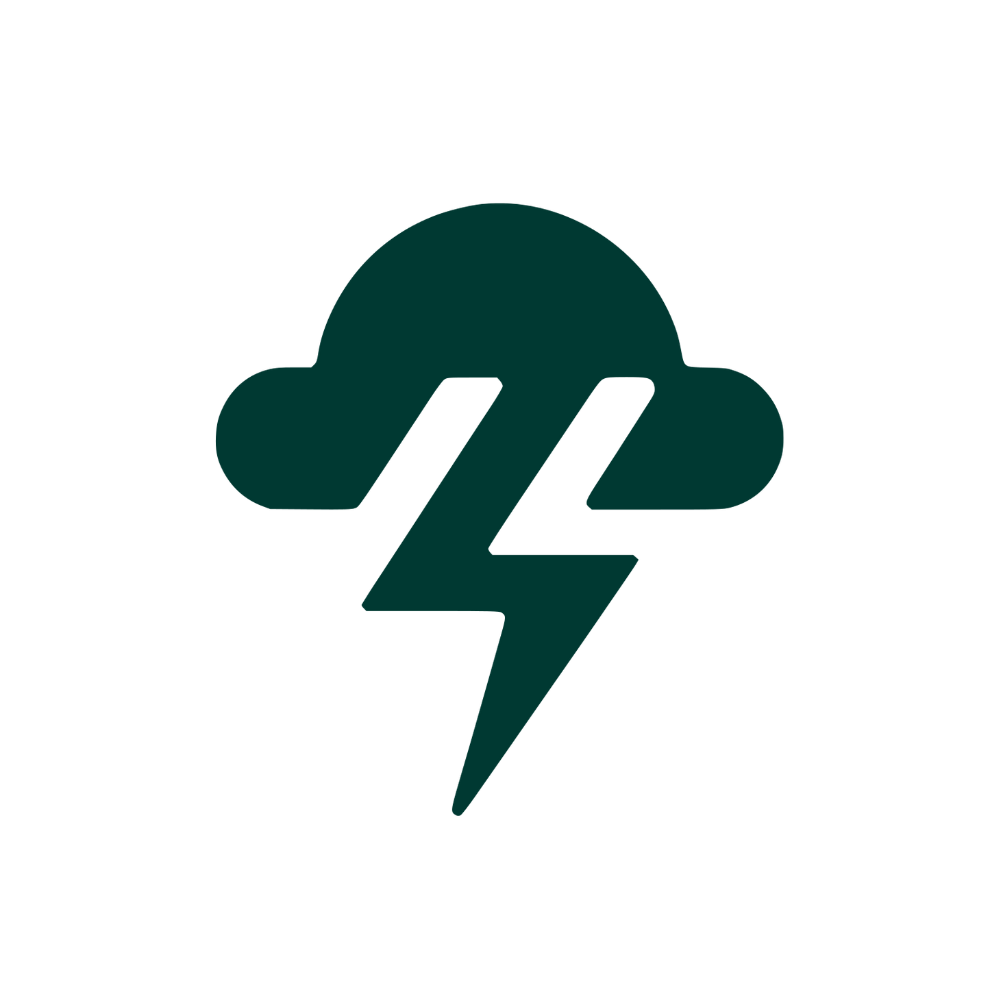 Weather Flash Logo #003932