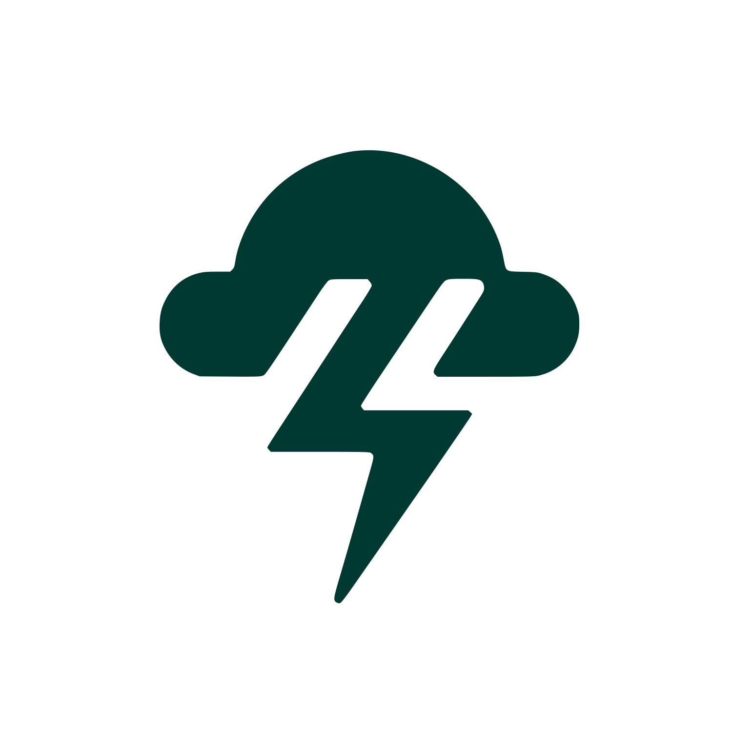 Weather Flash Logo #003932