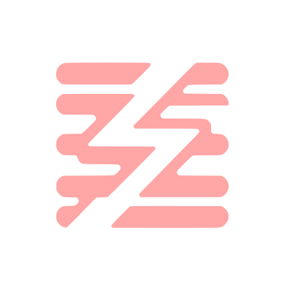 Lightning Bolt Logo #ffa6a6
