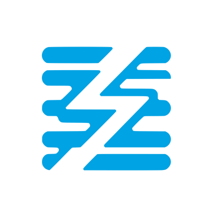 Lightning Bolt Logo #00a3e4