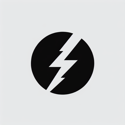 Black Lightning Logo