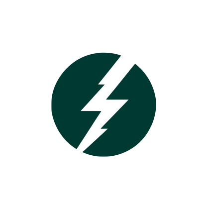 Black Lightning Logo #003932
