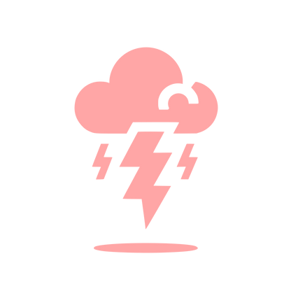 Weather Service Logo #ffa6a6