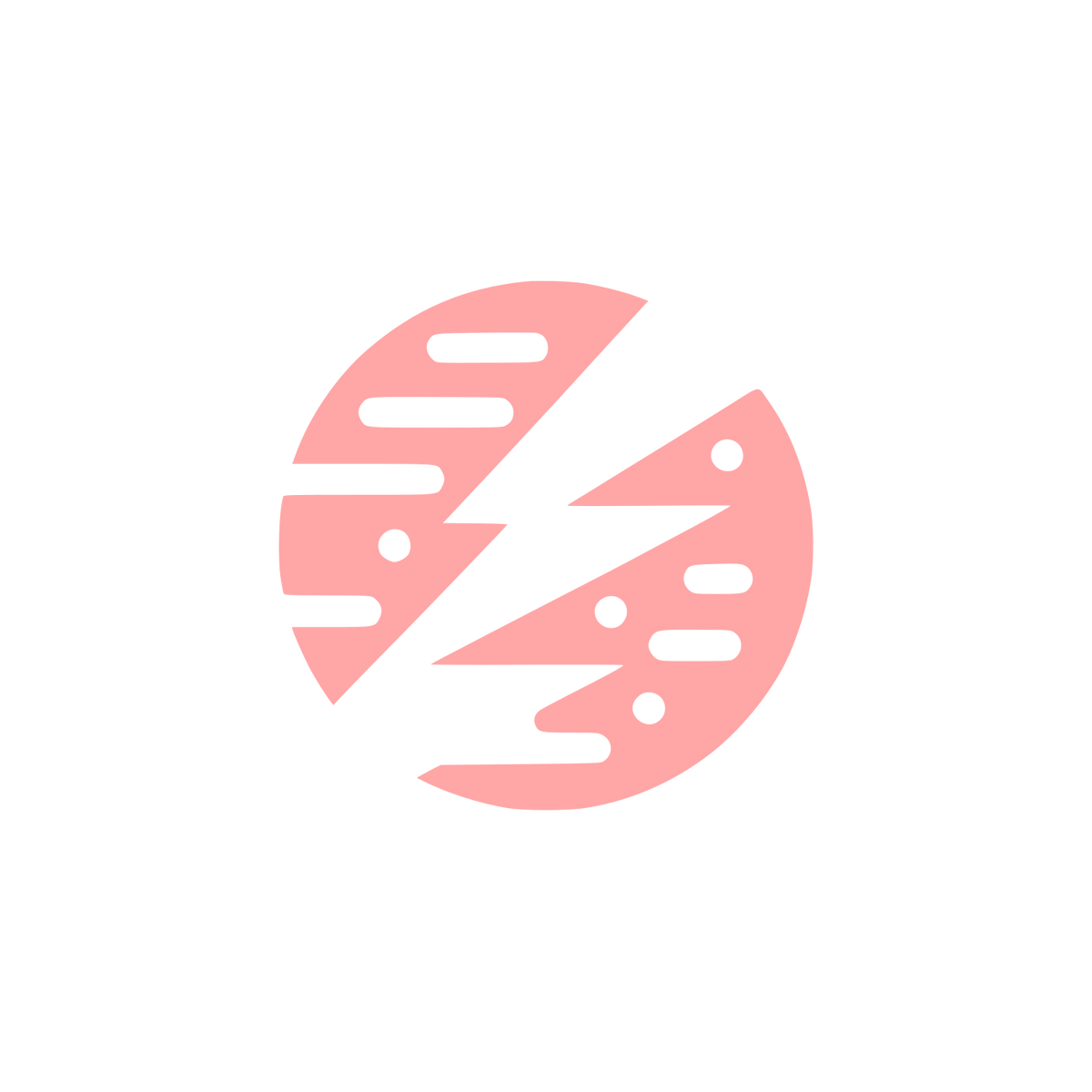 Bolt Logo #ffa6a6