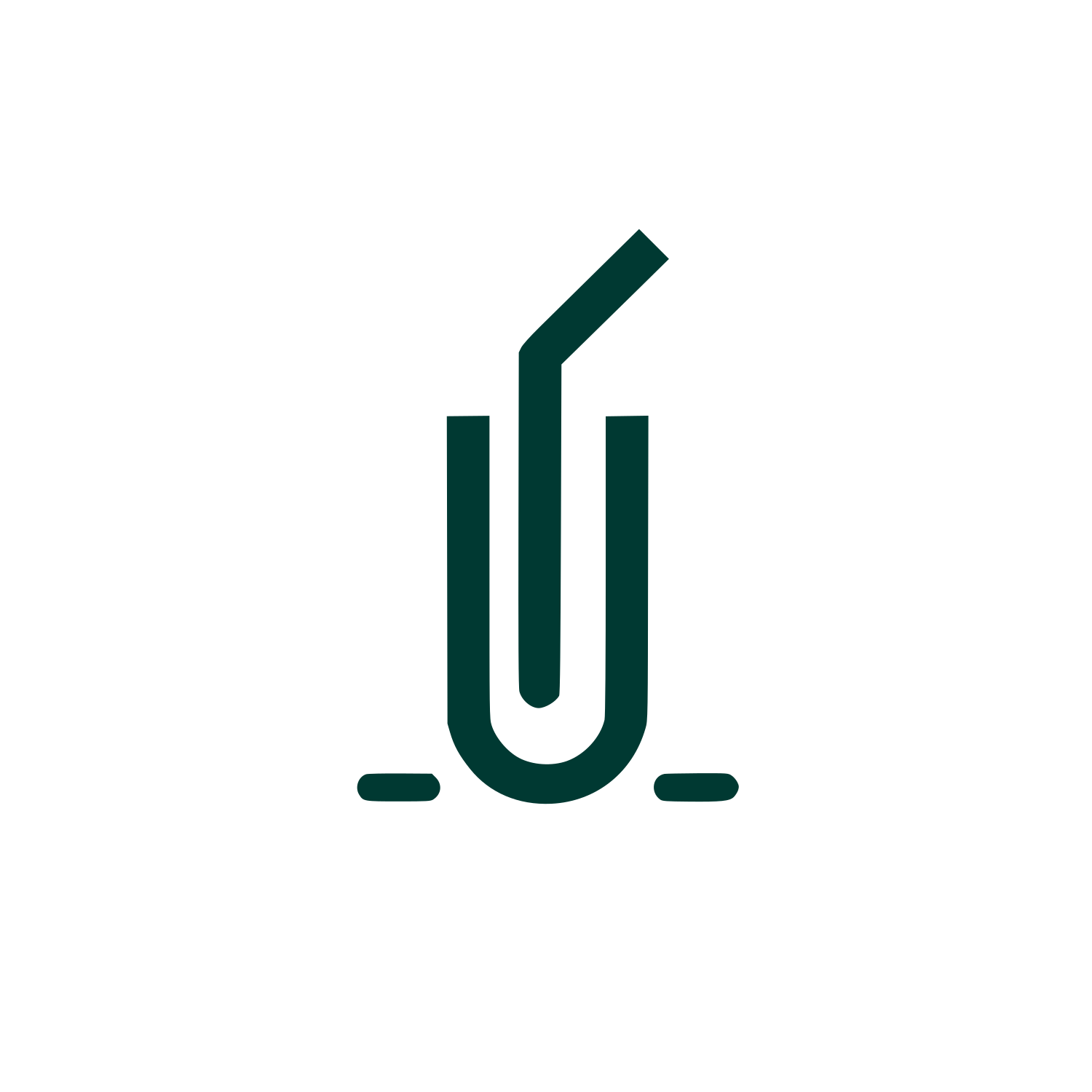 Straw Logo #003932